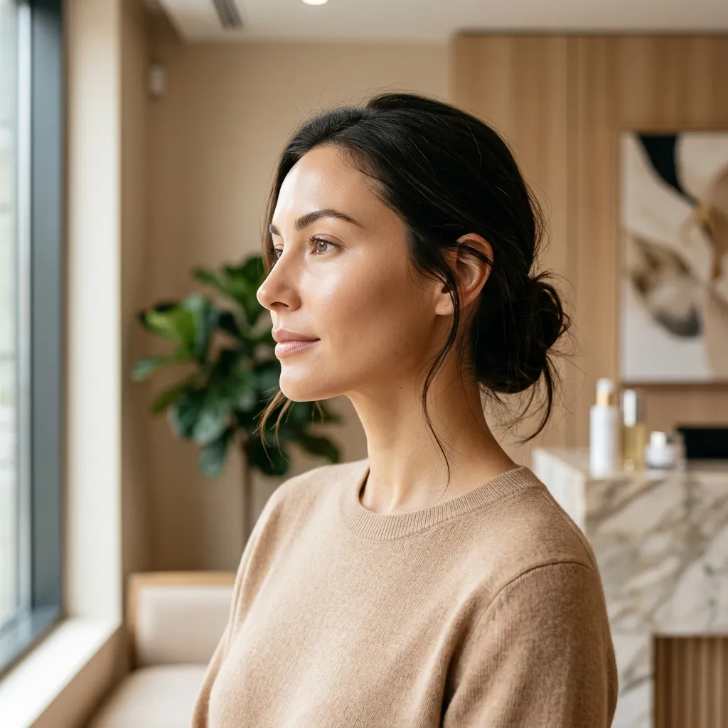 Educational comparison of botulinum toxin and dermal filler treatment areas